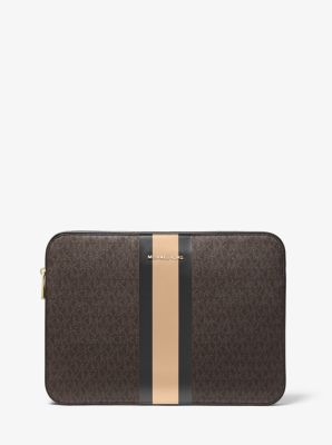 Jet Set Logo Stripe 13 Inch Laptop Case