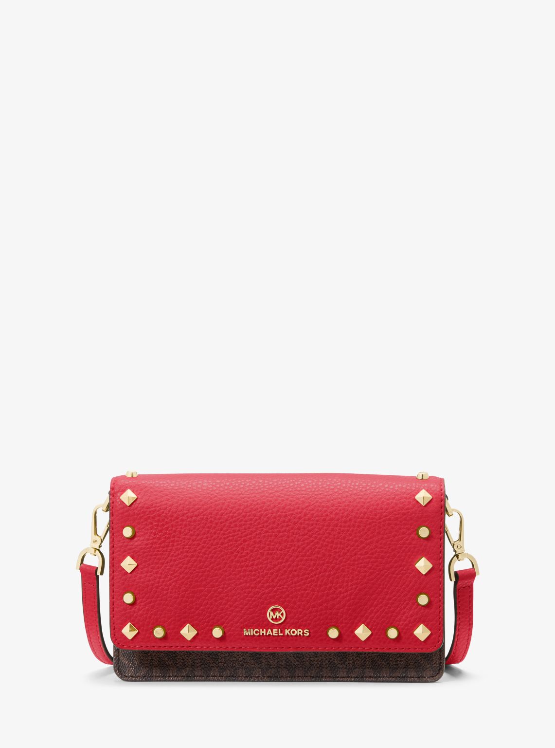 Michael kors on sale red cross bag