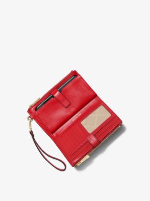 Adele Rose Studded Leather Smartphone Wallet
