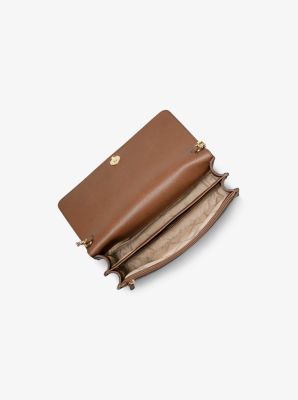 Daniela Large Saffiano Leather Crossbody Bag