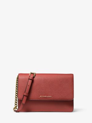 Daniela Large Saffiano Leather Crossbody Bag – Michael Kors Pre-Loved