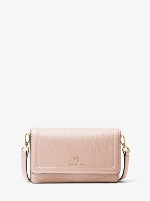 Pebbled leather convertible crossbody michael kors best sale