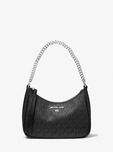 Jet Set Charm Small Logo Shoulder Bag