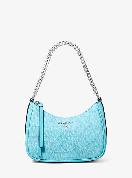 Jet Set Charm Small Logo Shoulder Bag