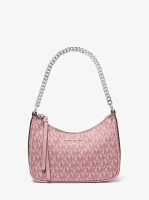 Jet Set Charm Small Logo Shoulder Bag