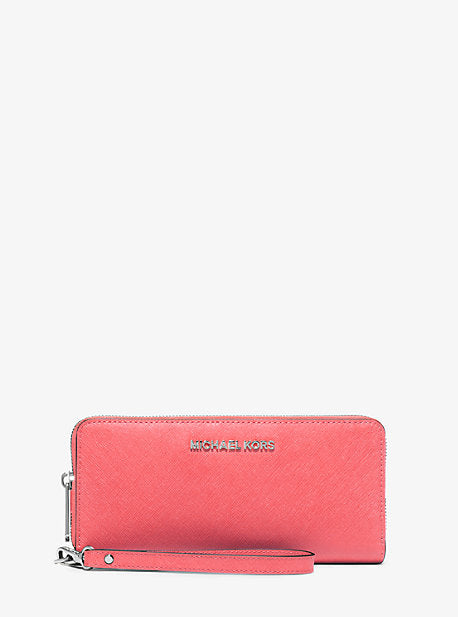 Saffiano Leather Continental Wallet