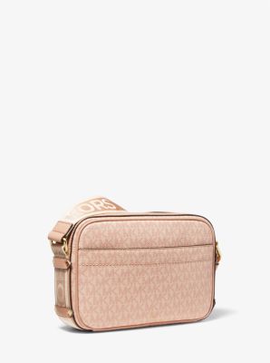 Maeve Large Logo and Faux Leather Crossbody Bag