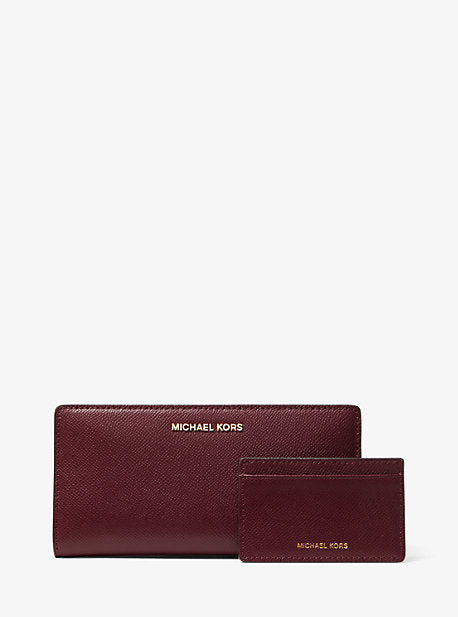 Michael kors large logo slim wallet Clearance
