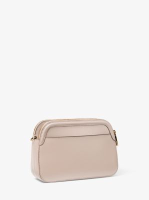 Houston Large Crossgrain Leather Crossbody Bag