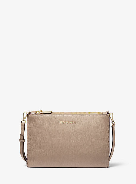 Adele Pebbled Leather Crossbody Bag