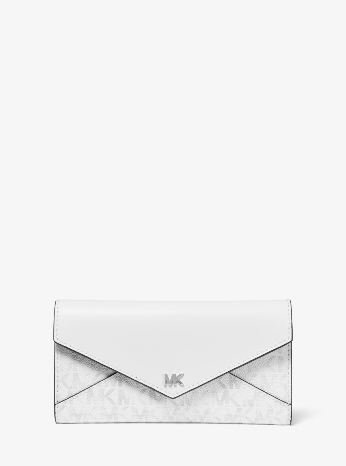 Large Logo and Leather Envelope Wallet