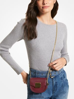 Michael Kors Lita cheapest Extra-Small Leather Crossbody