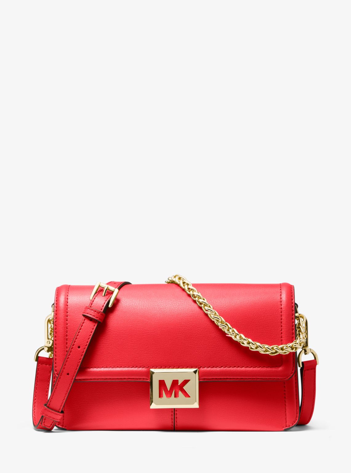 Michael 2024 Kors red messenger bag