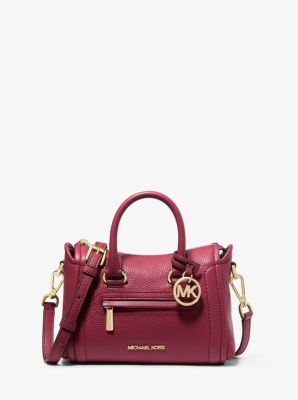 Carine Extra-Small Pebbled Leather Satchel