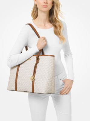 Sady Large Logo Top-Zip Tote Bag – Michael Kors Pre-Loved