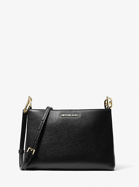 Trisha Medium Pebbled Leather Crossbody Bag | 55909