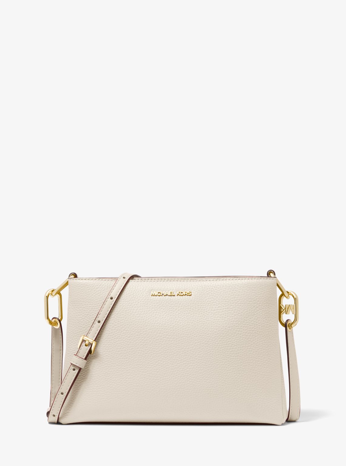 Trisha Medium Pebbled Leather Crossbody Bag | 55909