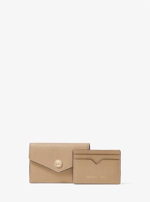 Michael Kors small soffiano store leather 3 in 1 card case