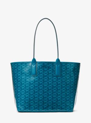 MICHAEL KORS 35H1T2JT2C Jodie MD Logo Jacquard buy Tote Bag In Luggage