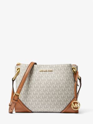 Nicole Large Logo Crossbody Bag