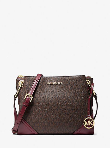 Nicole Large Logo Crossbody Bag