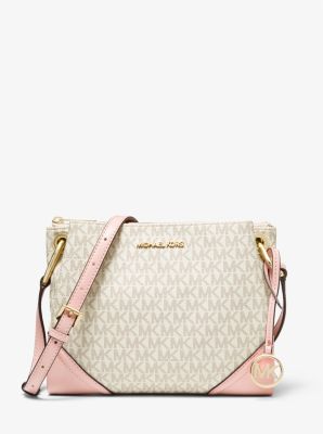 Nicole Large Logo Crossbody Bag