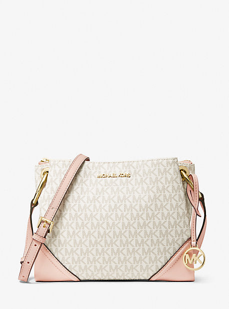 Nicole Large Logo Crossbody Bag