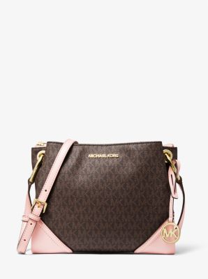 Nicole Large Logo Crossbody Bag