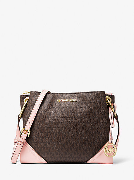 Nicole Large Logo Crossbody Bag