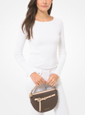 Emilia Medium Logo Shoulder Bag