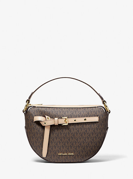 Michael kors medium deals half moon crossbody