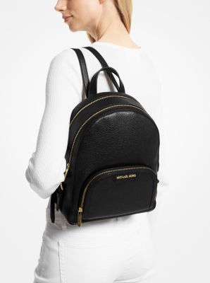 Jaycee Medium Pebbled Leather Backpack – Michael Kors Pre-Loved