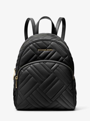 Michael kors abbey medium quilted leather backpack sale