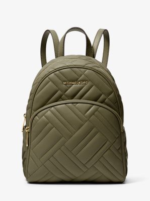 Michael kors abbey quilted backpack sale