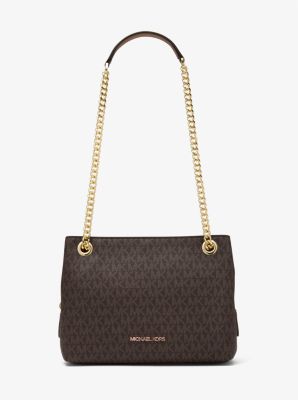 Jet Set Medium Logo Chain Shoulder Bag