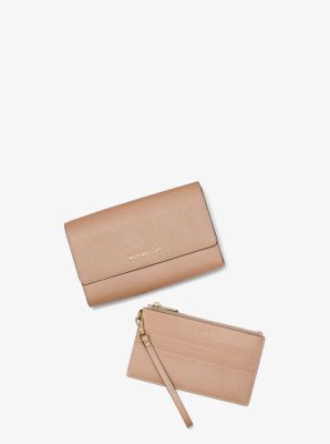 Saffiano Leather 3-in-1 Crossbody