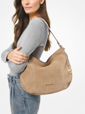 Brooke medium suede shoulder jr bag