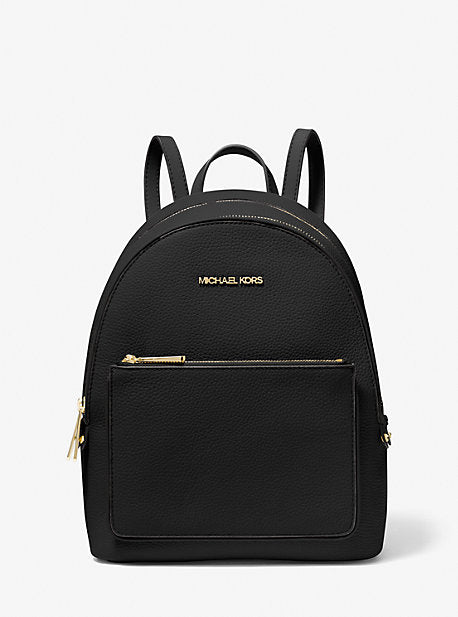 Adina Medium Pebbled Leather Backpack