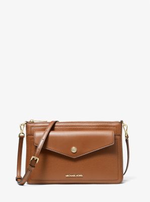 Maisie Medium Pebbled Leather 3-in-1 Crossbody Bag
