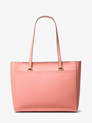 MICHAEL KORS MK Maisie Large Pebbled shops Leather 3-in-1 Tote Bag PINK