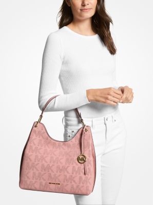 NWT! MICHAEL KORS WHITE MIRELLA MEDIUM EAST WEST PRIDE TOTE– WEARHOUSE  CONSIGNMENT