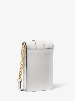 Carmen Small Faux Leather Phone Crossbody Bag