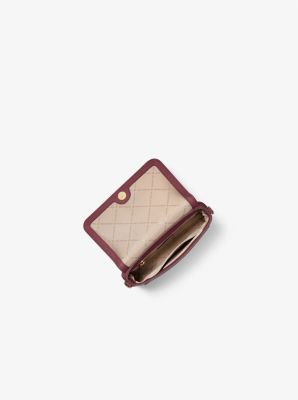 Medium Saffiano Leather Convertible Crossbody Bag – Michael Kors