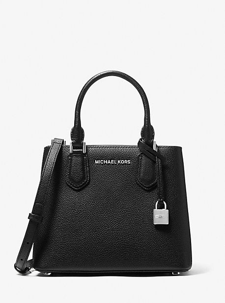 Adele Medium Pebbled Leather Crossbody Bag