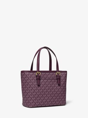 Michael Kors Pomegranate Small Jet Set hotsell Tote