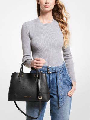 Crosby Medium Pebbled Leather Satchel