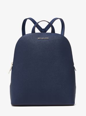 Cindy Large Saffiano Leather Backpack