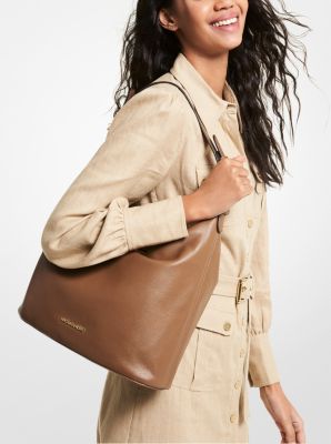 Lupita Large Leather Shoulder Bag
