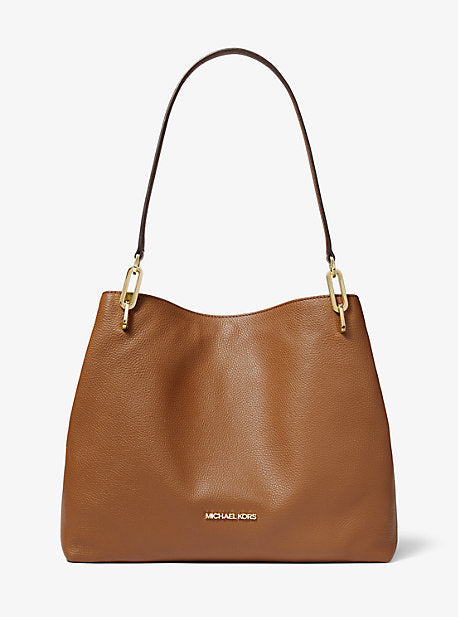 Michael kors leighton large shoulder sales tote