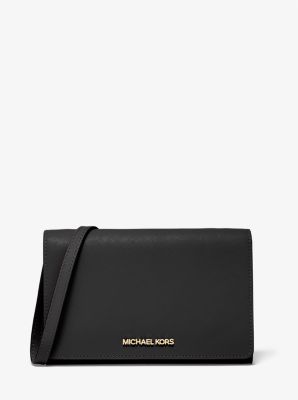 Michael kors jet set large saffiano leather convertible crossbody bag sale